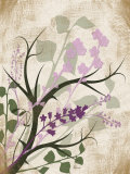 Lavender and Sage Florish I