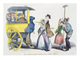 Buy These people are going to get on as well?' Caricature from 'Les Metamorphoses du Jour' Series at AllPosters.com