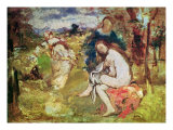 Study for 'The Surprised Nymph', 1860