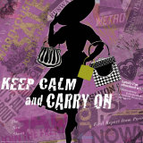 Buy Purple Fashion Collage I at AllPosters.com