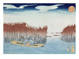 Buy Seaweed Gatherers at Omari, from the series 'Famous Views of the Eastern Capital, c.1833 at AllPosters.com