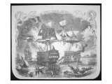 John Paul Jones, Commanding the Bonhomme Richard, Defeats Hms Serapis on 23rd September 1779