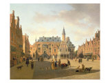 Buy The Market Place with the Raadhuis, Haarlem at AllPosters.com
