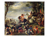 Buy Battle of Marseilles, 4th October 1693, 1837 at AllPosters.com
