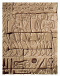 Philistine Prisoners Being Led Away, from the Temple of Ramesses III