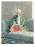 Buy A Gentleman Seated on a Couch at AllPosters.com