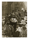Buy The Inthronization at the Coronation of George I, October 20Th, 1714, from 'The Illustrated London at AllPosters.com