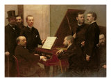 Buy Around the Piano, 1885 at AllPosters.com