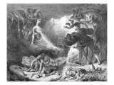 Faust and Mephistopheles at the Witches' Sabbath, from Goethe's Faust, 1828