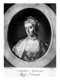 Caroline Matilda, Queen of Denmark and Norway, Engraved by Brookshaw