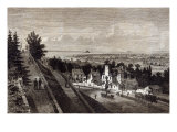 View of the Bay of Mount St. Michael, from Avranches, Normandy, from The Graphic, 1877