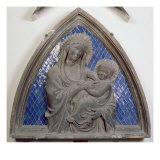 Buy Virgin and Child, Detail, Relief Tile from the Campanile at AllPosters.com