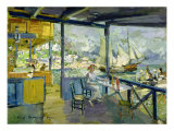 Buy A Cafe in Gursuph, 1914 at AllPosters.com