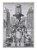 Buy Title Page from 'Fountain and Waterjets in the Italian Style', published 1661 at AllPosters.com