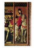 Buy St. Martin, Left Hand Panel from a Triptych Depicting Pieta between St. Martin and St. Catherine at AllPosters.com