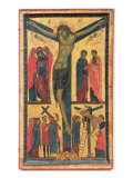 Buy The Crucifixion with Holy Women, Mourners, Christ on the Road to Calvary and the Deposition, Right at AllPosters.com