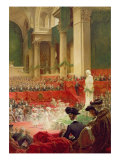 The Ceremony at the Pantheon to Celebrate the Centenary of the Birth of Victor Hugo