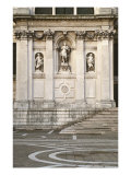 View of the Niche Sculptures from the Facade of the Church, built in 1631-81