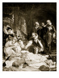 Buy The Death of Queen Elizabeth, March 24Th, 1603 at AllPosters.com
