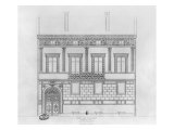 Hotel De Pourtales, Facade, 1850
