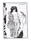 Lysistrata Shielding Her Coynte, Illustration for Lysistrata by Aristophanes