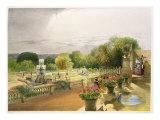 Buy The Parterre, Harewood House near Leeds, pub. by Thomas McLean at AllPosters.com