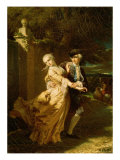 Buy Lovelace Abducting Clarissa Harlowe, 1867 at AllPosters.com