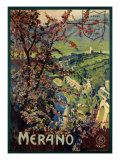 Buy Poster of Merano, printed by Richter and C. Naples, c.1926 at AllPosters.com