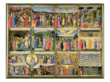 Buy Scenes from Passion of Christ and Last Judgement, Originally Drawers from a Cabinet Storing Silver at AllPosters.com