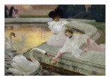 Buy The Swans, 1900 at AllPosters.com