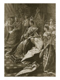 Buy The Coronation Ceremony of 1902: the Position of Alexandra, Queen Consort at Her Inthronization at AllPosters.com