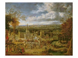 Buy A Fete and View of a City at AllPosters.com