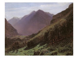 Buy Mountain Study, c.1840-43 at AllPosters.com