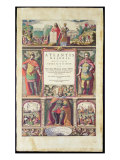 Buy Frontispiece of the Fifth Volume of Jansson's Atlas Novus, published in Amsterdam in 1650 at AllPosters.com