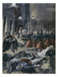 Buy Violent Anti-semitic Riots in Algiers, Illustration from 'Le Petit Journal', February 1898 at AllPosters.com