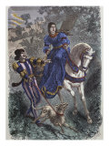 Buy Hunting Costumes in 15th Century, Illustration at AllPosters.com
