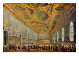 Buy The Doge of Venice Thanking the Council, after 1775 at AllPosters.com