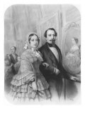 Buy Queen Victoria and Napoleon III Emperor of France, Visiting the Art Gallery in Paris at AllPosters.com