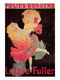 Poster Advertising La Loie Fuller at the Folies Bergere