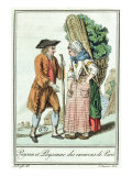 Buy Peasants from the Paris Region, from 'Encylopedie des Voyages' by Jules Grasset de Saint-Sauveur at AllPosters.com