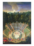 Buy View of the Salle de Bal with a Performance of 'Rinaldo and Armida', 1688 at AllPosters.com