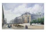 Buy Southeast Aspect of the 1862 Exhibition Building, Looking along Cromwell Road at AllPosters.com