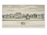 Buy St. James's Palace and Part of City of Westminster from the North Side of Pall Mall in 1660 at AllPosters.com