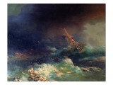 Buy The Disaster of the Liner Ingermanland at Skagerrake Near Norway on August 30Th, 1842 at AllPosters.com