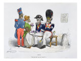 Buy Who do you take me for?', Caricature from 'Les Metamorphoses du Jour' Series, 1854 at AllPosters.com