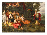 Buy Minerva Visiting the Muses on Mount Helicon at AllPosters.com