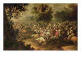 Buy Battle of the cavalrymen at AllPosters.com