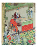 A Chinese Mandarin being Entertained