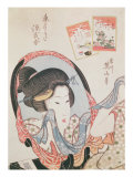 Buy Woman at her Mirror, published c.1830 at AllPosters.com