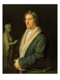 Portrait of the Sculptor Bertel Thorvaldsen, 1823